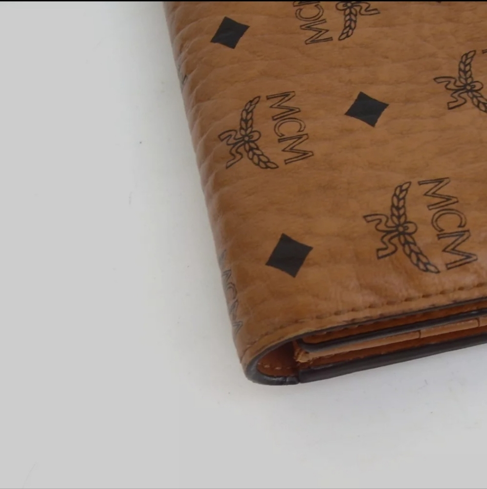 MCM PVC/Leather Visetos Long Wallet - Picture 9 of 13